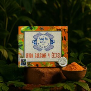 Savon curcuma 4 épices